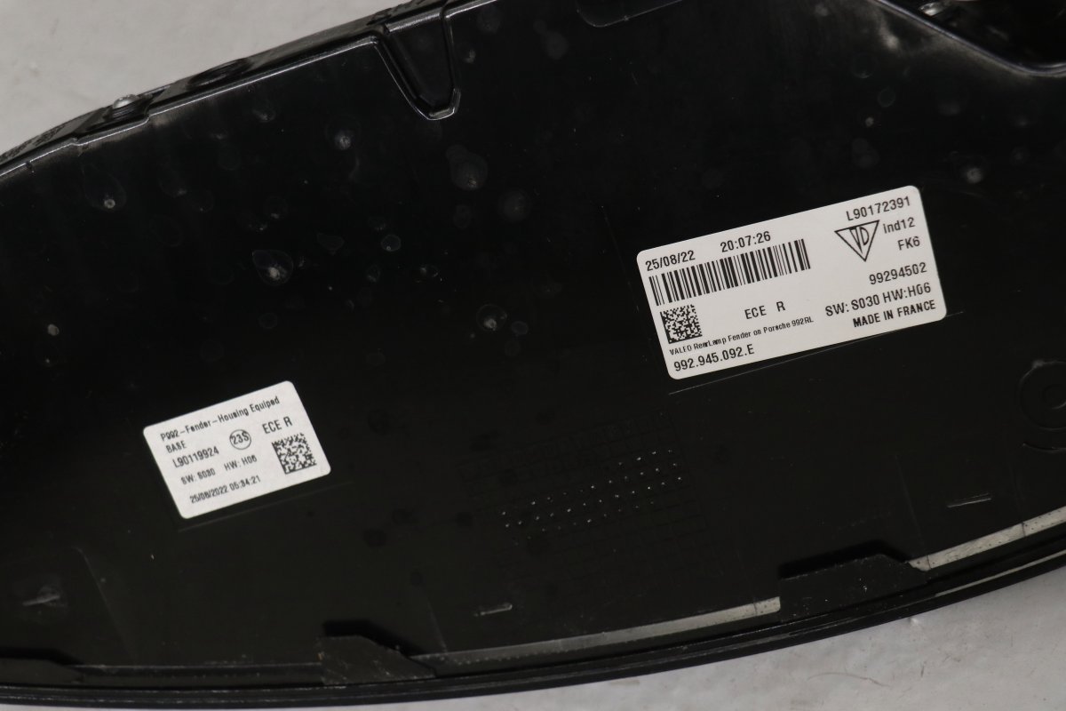 PORSCHE Feux arrières LED d'origine pour Porsche 992.1